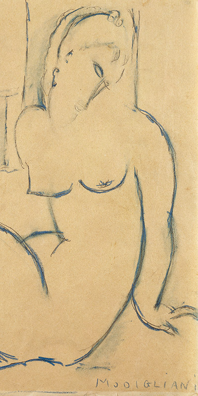 Amedeo Modigliani, Seated Woman