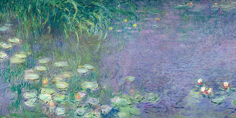 Claude Monet, Morning (detail I)