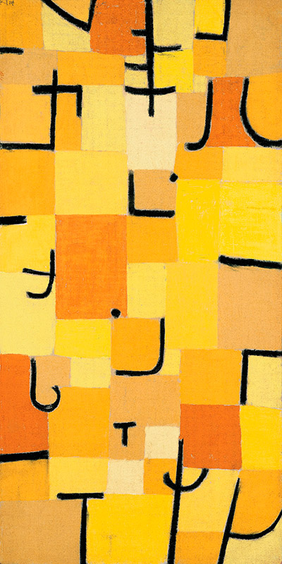 Paul Klee, Signs in Yellow