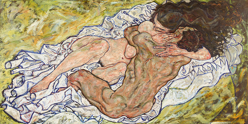 Egon Schiele, The Embrace