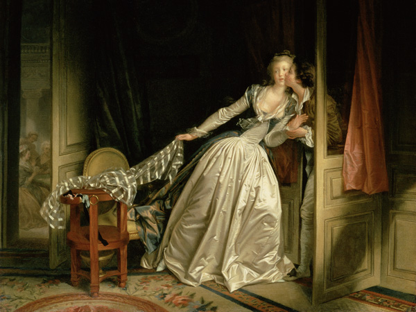 Jean-Honoré Fragonard, The Stolen Kiss