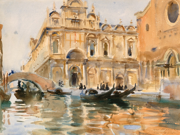 John Singer Sargent, Rio dei Mendicanti, Venice