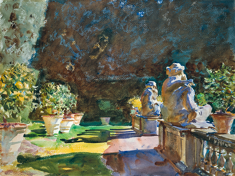 John Singer Sargent, Villa di Marlia, Lucca