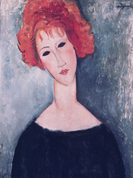 Amedeo Modigliani, Red Head