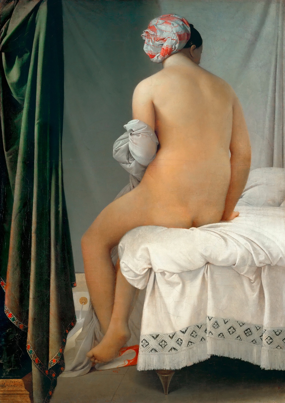 Jean-Auguste-Dominique Ingres, La Baigneuse Valpinçon