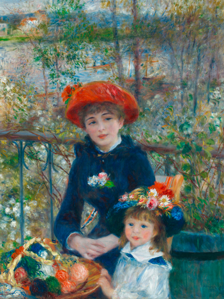 Pierre-Auguste Renoir, Two Sisters (On the Terrace)