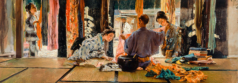 Robert Frederick Blum, The Silk Merchant