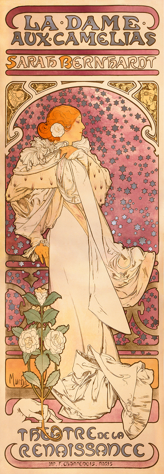 Alphonse Mucha, La Dame aux Camélias