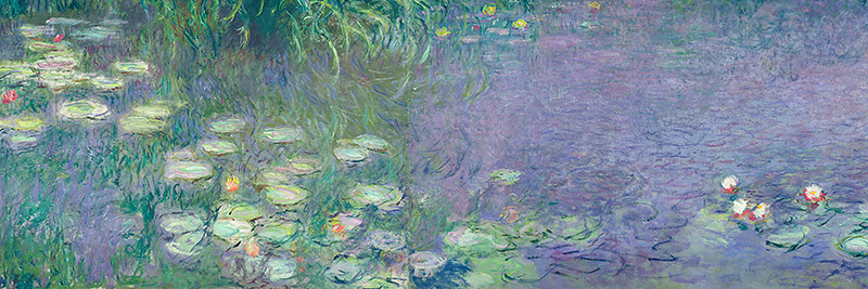 Claude Monet, Morning (detail I)